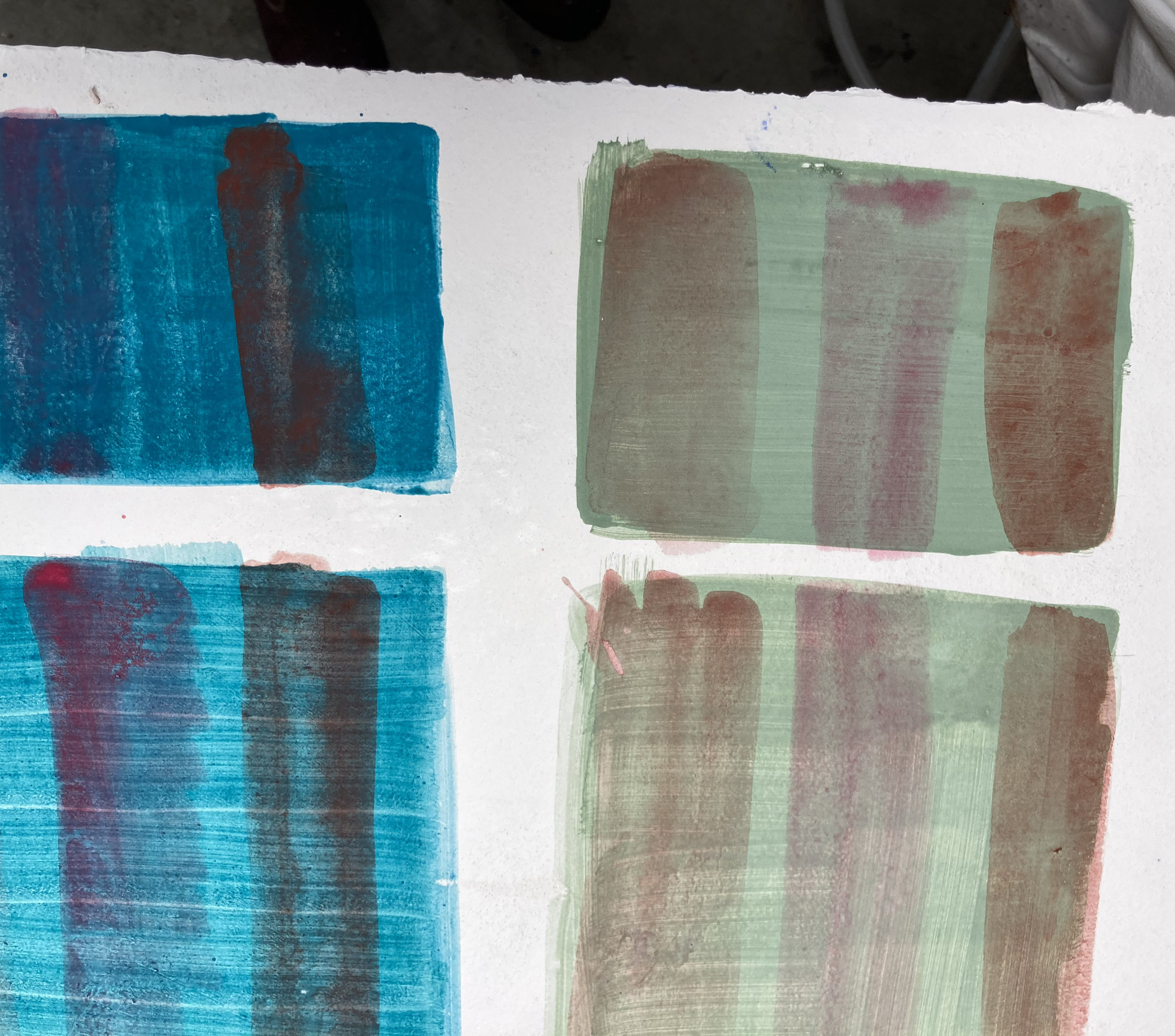 groen blauw rood